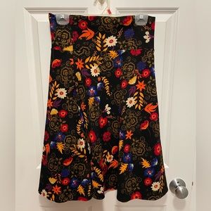 Lularoe azure skirt- floral
